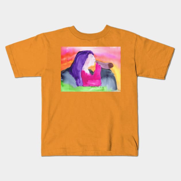 The Shofar Kids T-Shirt by Rita Winkler